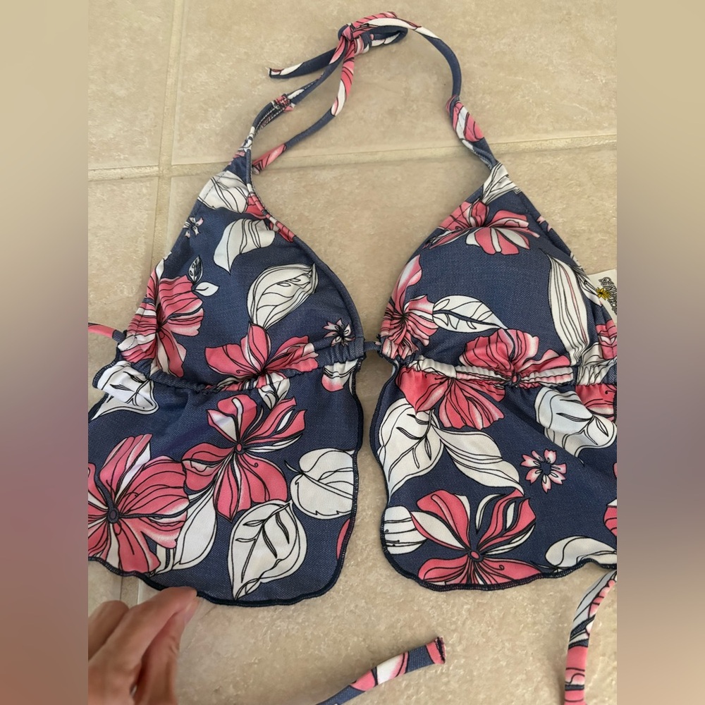 NWT Y2K Bare Nothings Floral Bikini Set - Size Medium - Picture 3 of 17